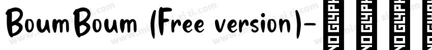 BoumBoum (Free version)字体转换